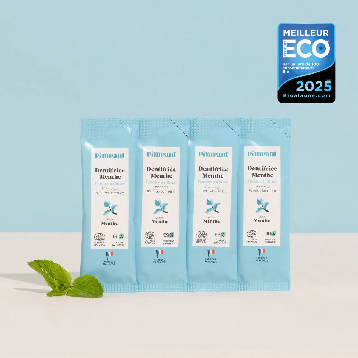 Recharges Dentifrice Menthe (x4) (NOUVELLE FORMULE) - Image 6