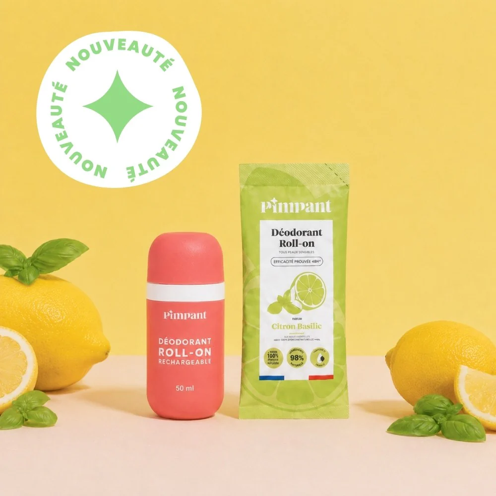 Kit Déodorant Roll-On Citron-Basilic