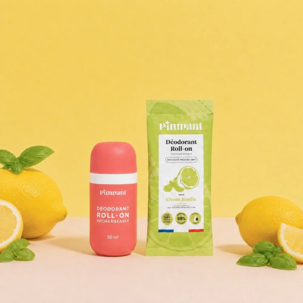 Kit Déodorant Roll-On Citron-Basilic - Image 3