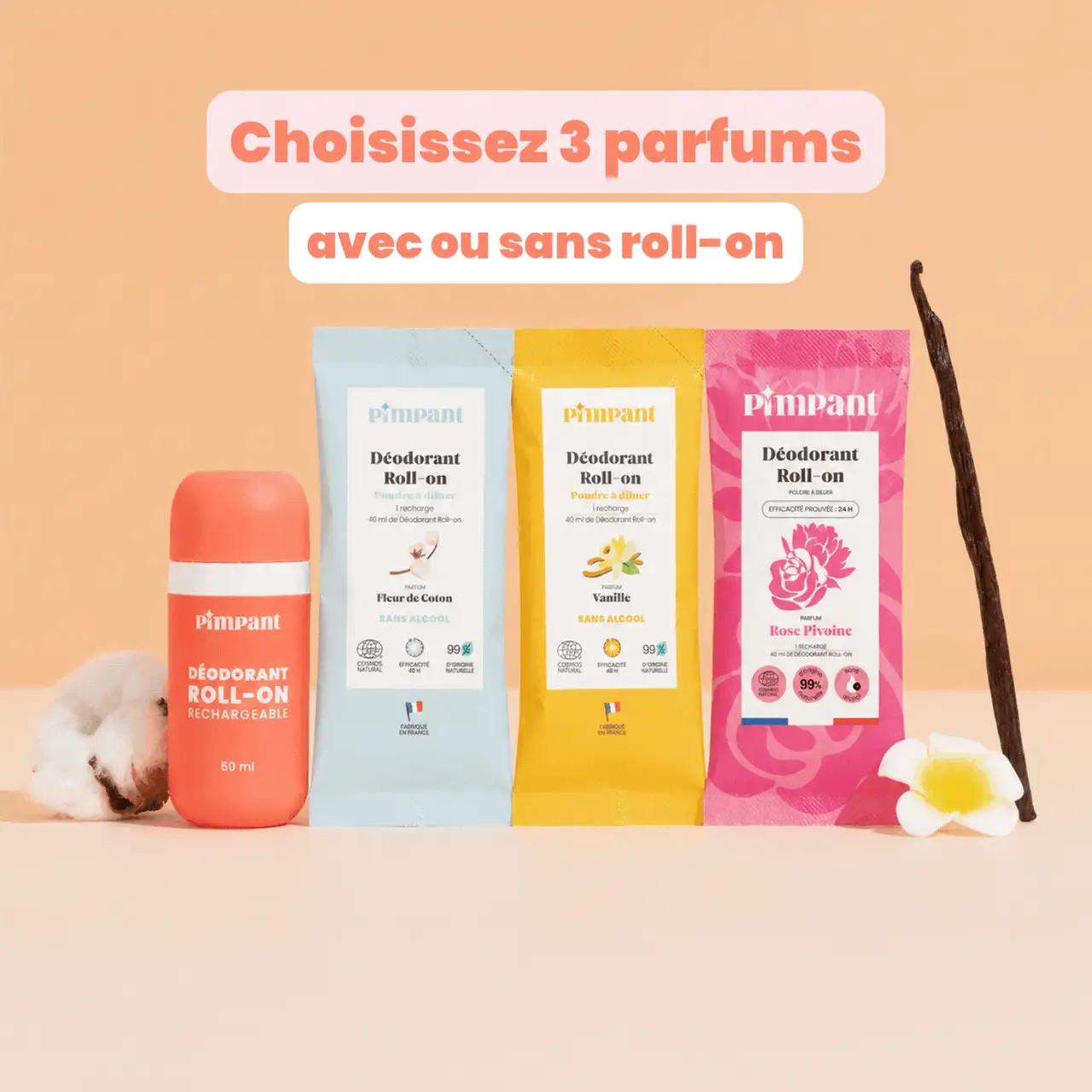 Pack Découverte Déodorants