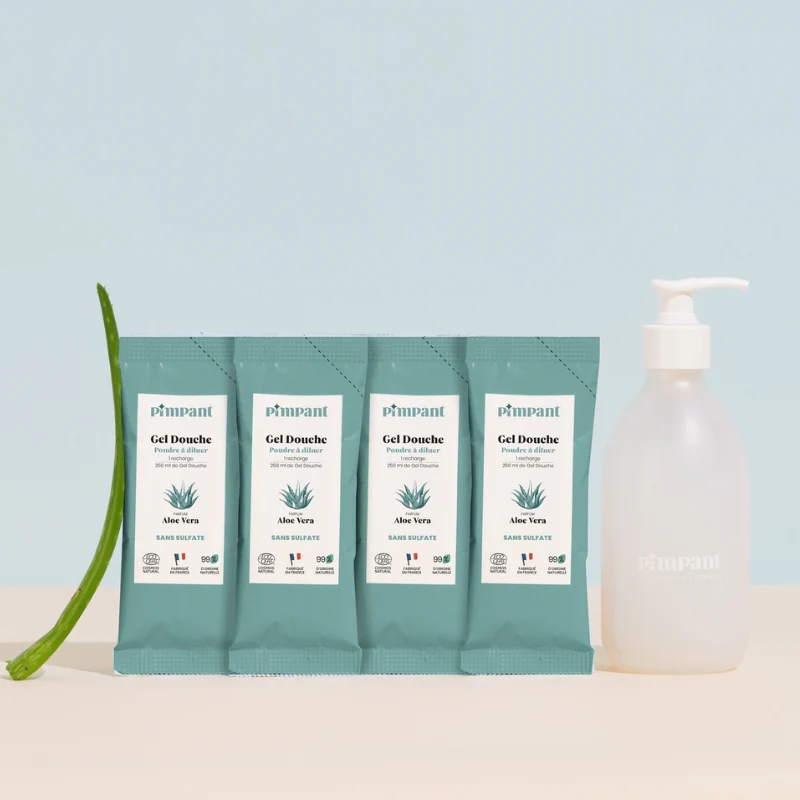 Pack Gel Douche Aloe Vera