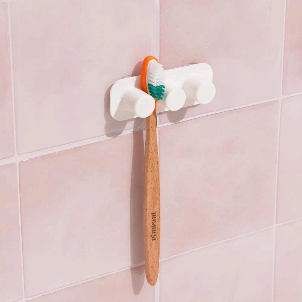Porte Brosses à Dents Mural - 2 Places - Image 2