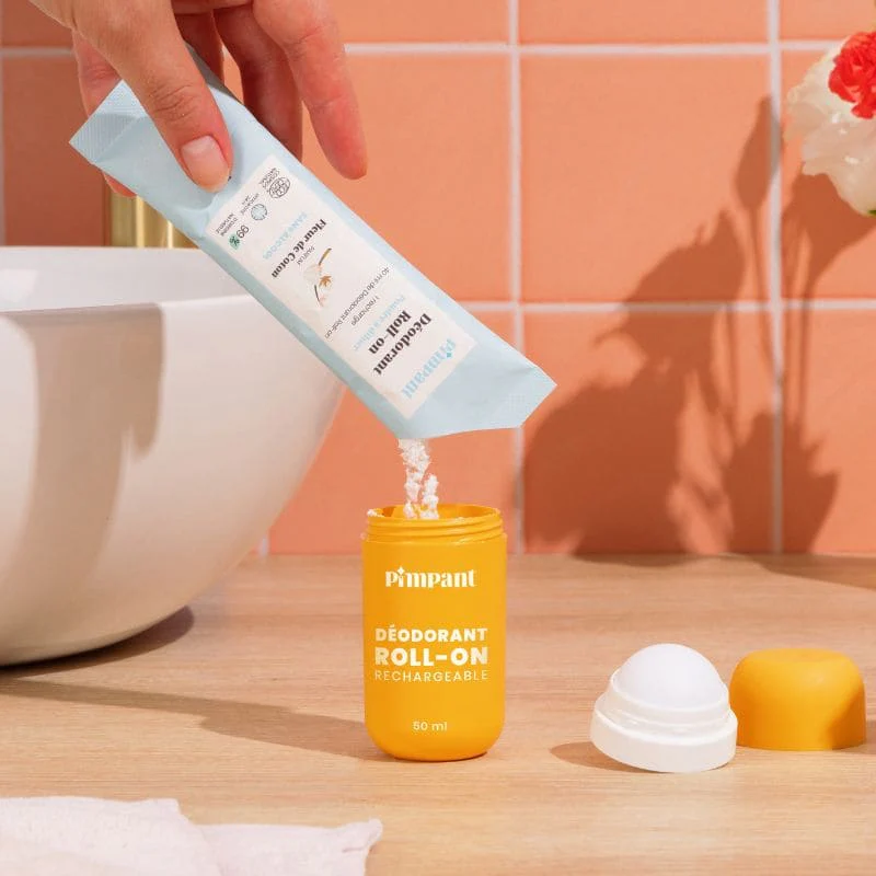 Recharge Déodorant Roll-On Fleur de Coton (x1) - Image 5