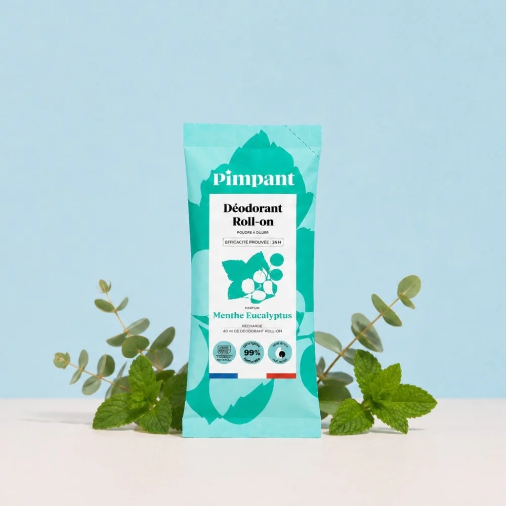 Recharge Déodorant Roll-On Menthe Eucalyptus (x1) - Image 3