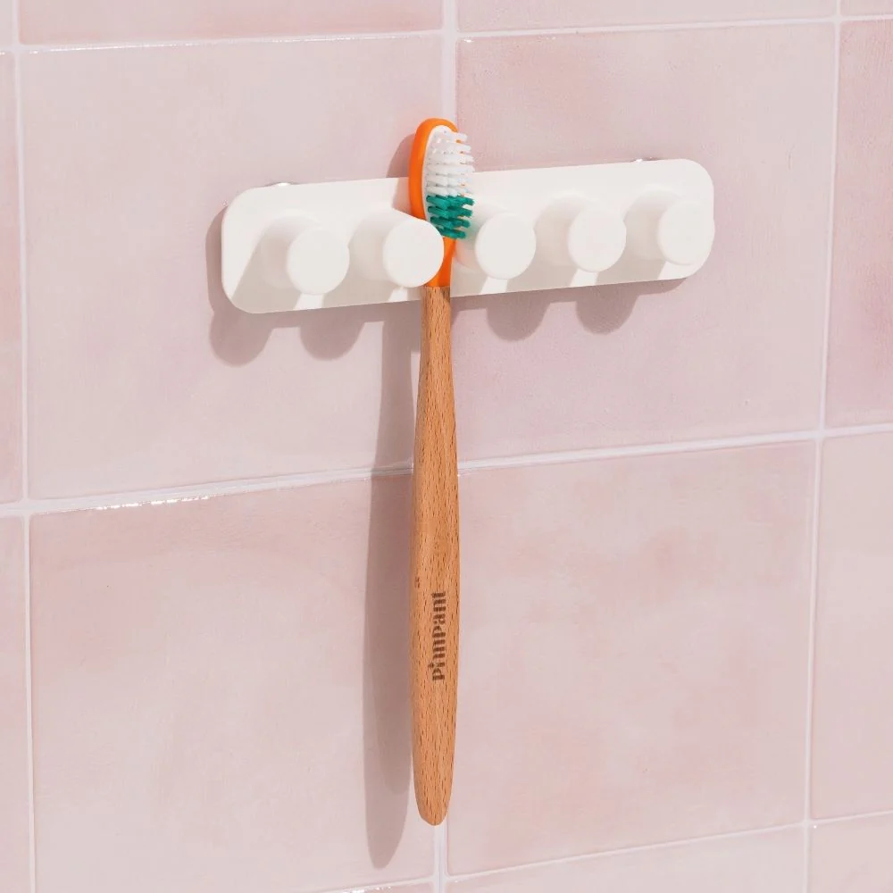 Porte Brosses à Dents Mural - 4 Places - Image 2